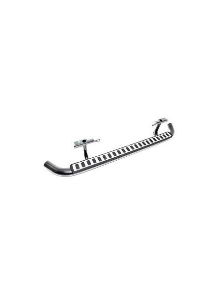 Marche Pied " Fire & Ice Style " dessus NOIR pour DEFENDER 110 SW (4 PORTES)
