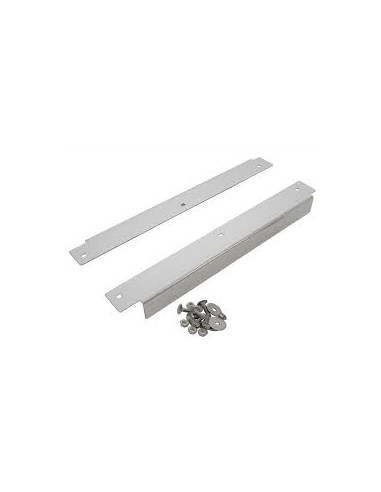 Seuil de Porte Avant en INOX Montage avec Supports de Ceinture