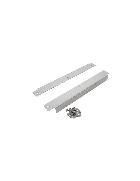 Seuil de Porte Avant en INOX Montage avec Supports de Ceinture