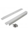 Seuil de Porte Avant en INOX Montage avec Supports de Ceinture