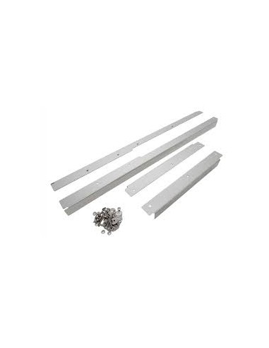 Seuil de Porte Avant en INOX Montage sans Supports de Ceinture