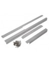Seuil de Porte Avant et Arrière en INOX Montage sans Supports de Ceinture