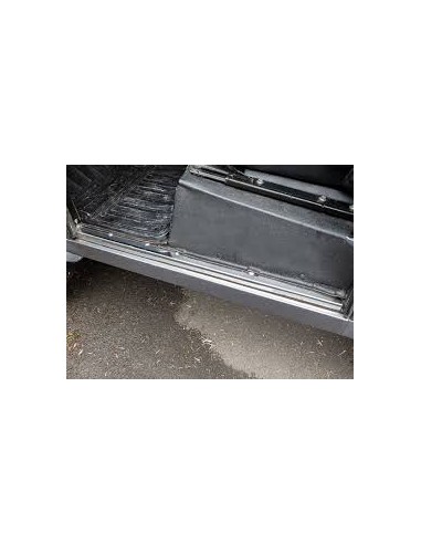 Seuil de Porte Avant en INOX Montage sans Supports de Ceinture