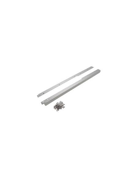 Seuil de Porte Avant en INOX Montage avec Supports de Ceinture