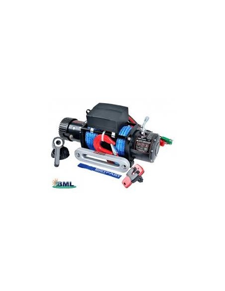 Treuil BRITPART 5443 KG 24v câble Synthétique