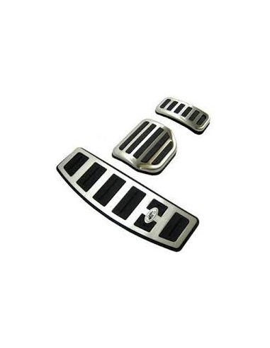 Couvre Pédales et Repose pied en ALU pour : DISCOVERY 3 - 4 / RANGE SPORT 1 (2005-2009)