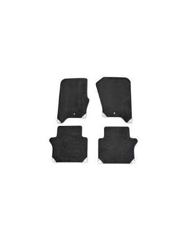 Tapis Avant et Arrière en Moquette NOIR Monté à partir de 2008 pour : RANGE SPORT 1