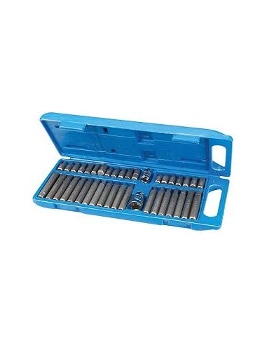 Coffret de 40 Embouts de Vissage TORX/6 Pans