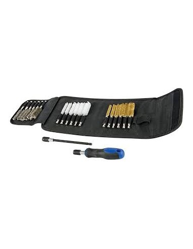 Jeu de 20 Brosses Métallique