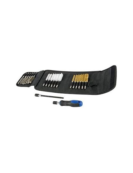Jeu de 20 Brosses Métallique