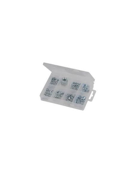Coffret 108 pcs d'Écrou Hexagonaux GALVANISÉ