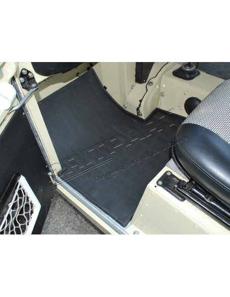 Tapis de Sol Avant en Caoutchouc