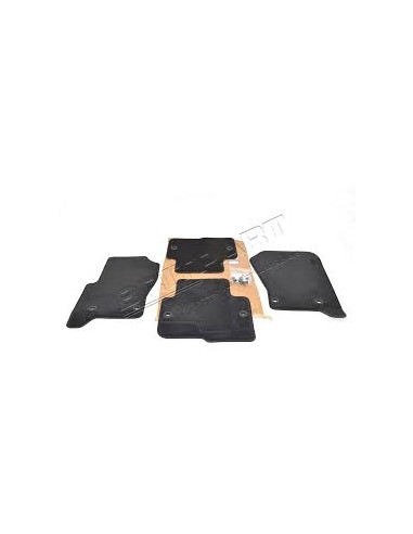 Tapis de Sol Avant et Arrière en Moquette NOIR pour : DISCOVERY 3 Monté jusqu'en 2007