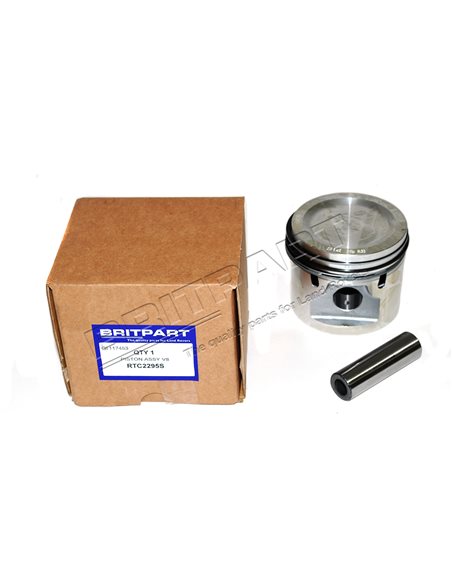 Piston et Segment BRITPART en côte Standard (Taux compression 9,35:1)