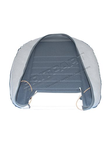Housse de Réparation de l'Assise de Siège Avant Droit ou Gauche en Tissus Denim Twill