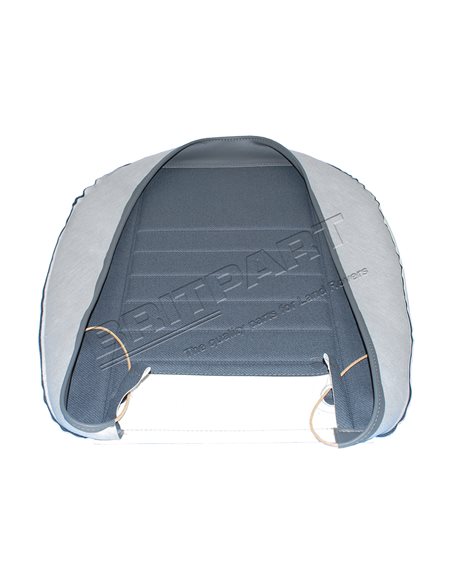 Housse de Réparation de l'Assise de Siège Avant Droit ou Gauche en Tissus Denim Twill