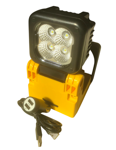 PHARE DE TRAVAIL LED 12W A  BATTERIE LITHIUM 