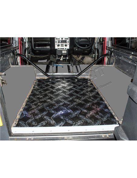 Kit Insonorisant DYNAMAT pour le Plancher Arrière : DEFENDER 90 TOUTES