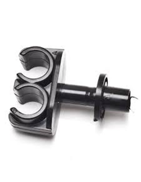 Clips Double pour Tuyau de Carburant