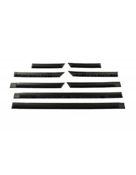 Kit Moulure des Porte Avant/Arrière (4 Portes) Monté à partir de 1991