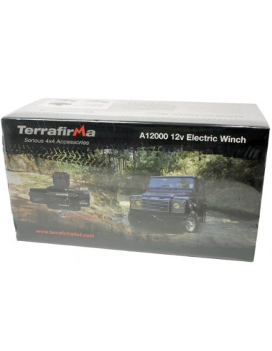 Treuil Terrafirma  12000 lb 5443kg corde synthétique 