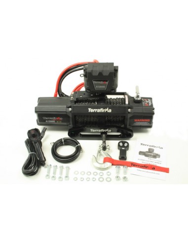 Treuil Terrafirma  12000 lb 5443kg corde synthétique 