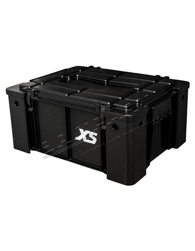 Coffre en Plastique 51 x 40 x 23cm avec Couvercle Plat
