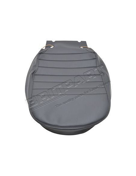 Housse de Réparation de l'Assise du Siège Central en Vynil de couleur GRIS