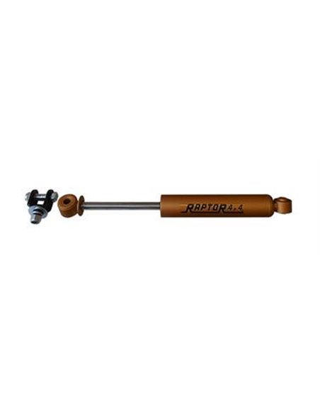 Amortisseur Arrière à Gaz Renforcé RAPTOR GOLD Ré-Hausse +5 avec Correction d'Angle