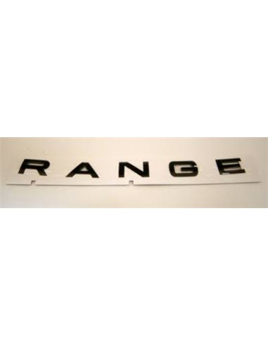 Monogramme " RANGE " couleur NOIR SANTORINI