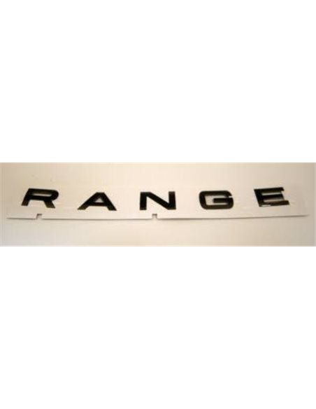 Monogramme " RANGE " couleur NOIR SANTORINI