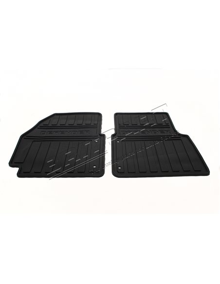 Tapis de Sol Avant Caoutchouc GENUINE pour : Defender 90/110/130 2.2L TD4 à partir de 2012