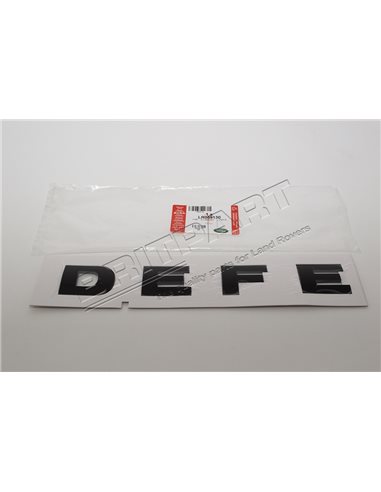 Monogramme "DEFE" sur le Capot