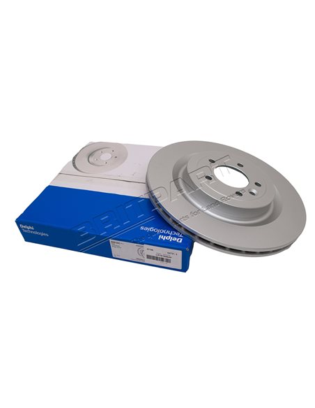 Disque de Frein Arrière (Diamètre 365mm) DELPHI Monté à partir de 2018