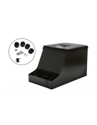 Cubby Box ou Boite Centrale Métal avec Verouillage