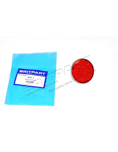 Catadioptre Rond couleur Rouge 
