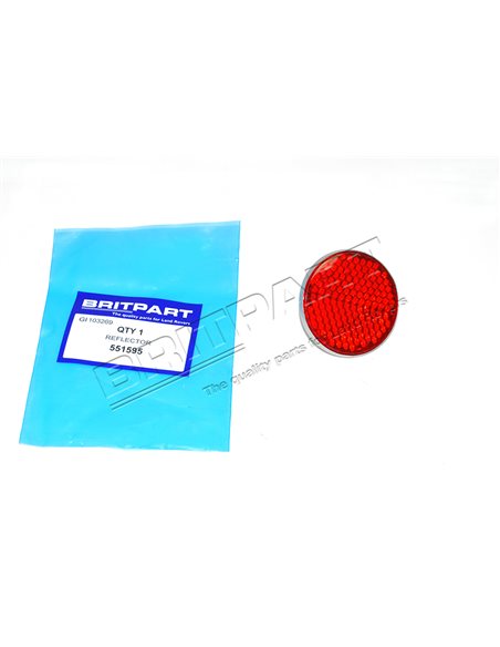 Catadioptre Rond couleur Rouge 