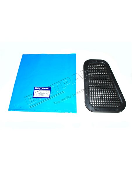 Grille de Chauffage Droite Percée