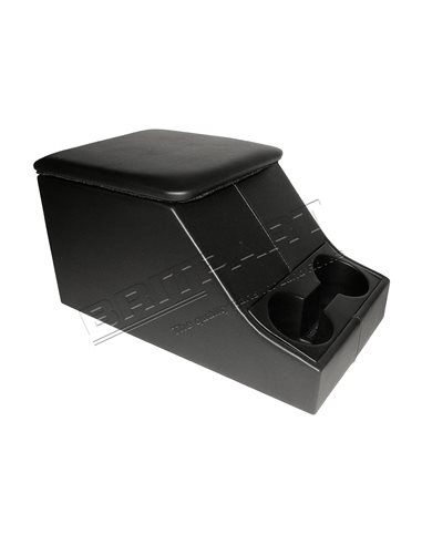 Cubby Box ou Boite Centrale Corps NOIR Couvercle Vinyl NOIR