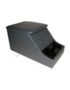 Cubby Box ou Boite Centrale Corps GRIS Couvercle Vinyl GRIS