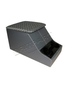 Cubby Box ou Boite Centrale Corps GRIS Couvercle Tissu TECHNO