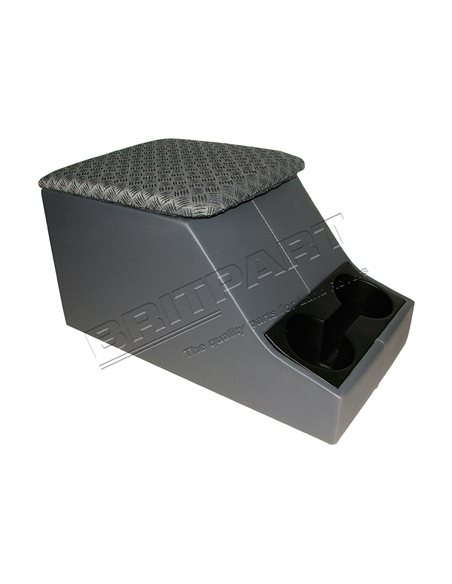 Cubby Box ou Boite Centrale Corps GRIS Couvercle Tissu TECHNO