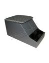 Cubby Box ou Boite Centrale Corps GRIS Couvercle Tissu TECHNO