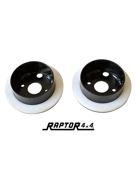 Calles de Réhausse RAPTOR + 3cm Avant ou Arrière pour : DEFENDER 90/DISCOVERY 1/RANGE CLASSIC