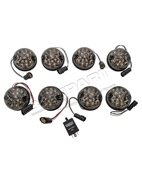 Kit de 8 Feux LED FUMÉ