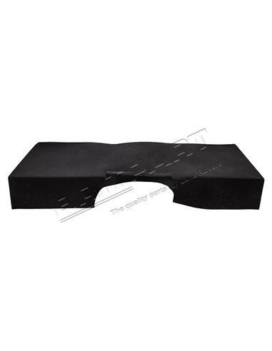  Tapis Insonorisant en Polyuréthane NOIR Sous les Sièges Avant