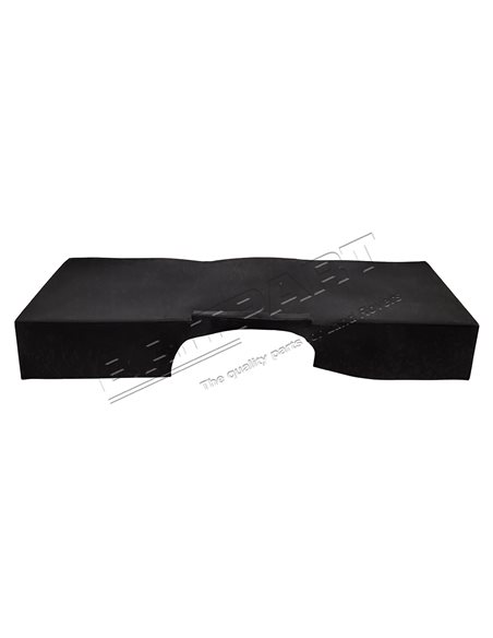  Tapis Insonorisant en Polyuréthane NOIR Sous les Sièges Avant