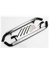 Marche-Pied Tubulaire Finition ALU Plat pour : DEFENDER 110 TD4
