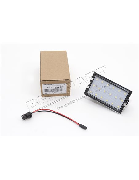 Éclaireur à LED de la Plaque Minéralogique