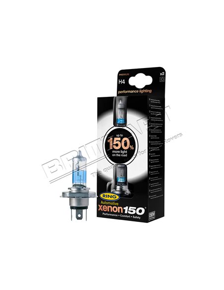 Ampoule H4 XENON +150%